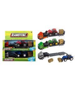 TEAMSTERZ FARM COUNTRY LIFE TRACTOR TRANSPORTER-HTI-1372847