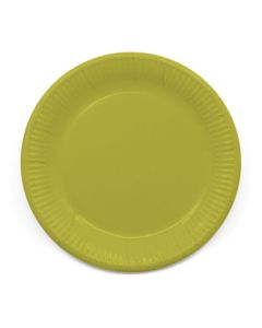 ECO COMP IND LGREEN PAPER PLATES LARGE 23CM 8CT-PRO-90898