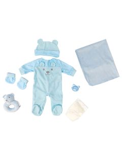 TINY TREASURES BLUE LAYETTE SET-KDK-KK5534