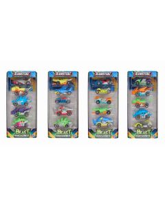 TEAMSTERZ BEAST MACHINES DIECAST 5 PACK-HTI-1417434