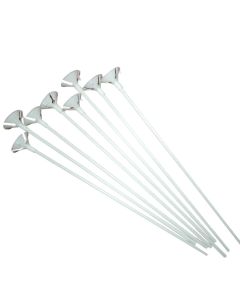 BALLOON STICK&CUP 38CM 9-14IN FOIL BALLOONS 100CTP-BLS-81593