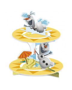 OLAF SUMMER CUPCAKE STAND 1CT-PRO-85981