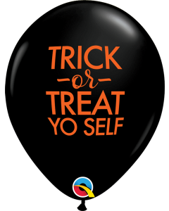 11 INCH LATEX TRICK OR TREAT YO SELF 50CTP-QUA-90209