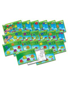 TFC-FAB FROGS ACTIVITY CARDS MATCHING&COUNTING 20P-TFC-16527