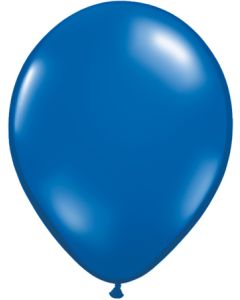 5 INCH LATEX JEWEL SAPPHIRE BLUE 100CTP-QUA-43602