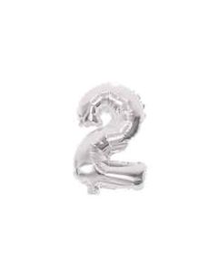 37 INCH AIR-HELIUM SILVER FOIL BALLOON 2 1CTP-PRO-92468