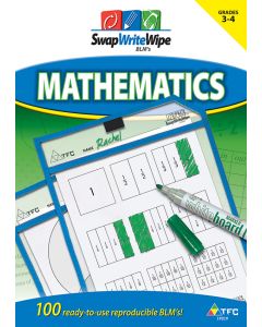 TFC-SWAP; WRITE N WIPE BLM BOOK GRADES 3-4 112PGS-TFC-19219