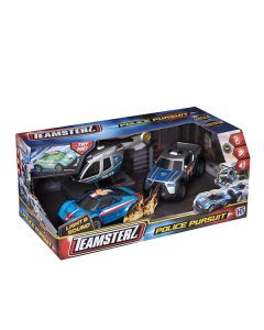 TEAMSTERZ SMALL LIGHTS & SOUNDS POLICE PURSUIT SET-HTI-1417281