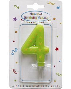 CANDLES BIRTHDAY NUMBER 4 1CTP-PRO-89167