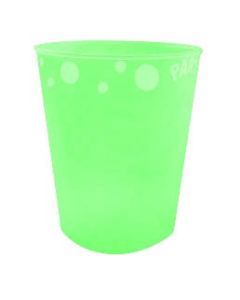 REUSABLE FLUO GREEN PARTY CUP 250ML-PRO-96049