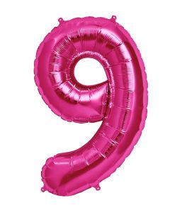 37 INCH AIR-HELIUM PINK FOIL BALLOON 9 1CTP-PRO-92495