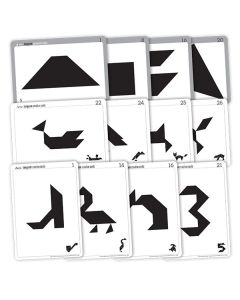 TFC-TANGRAM GEOMETRIC & CREATIVE CARDS 56P-TFC-13041