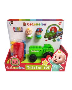 COCOMELON FUN BRICKS FARM TRACTOR KIT-DIA-1214