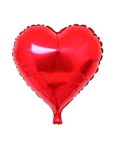 18 INCH AIR-HELIUM FOIL RED HEART 1CTP-PRO-92456
