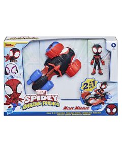 SPIDEY AND FRIENDS-FEATURED VEHICLE TECHNO RACER-HAS-F1945