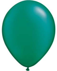 11 INCH LATEX RND PRL EMERALD 100CTP-QUA-43772