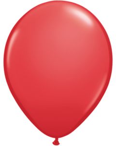 11 INCH LATEX RND RED 100CTP-QUA-43790