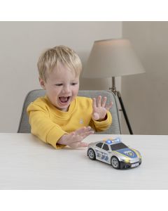 TEAMSTERZ SMALL LIGHTS & SOUNDS POLICE CAR-HTI-1417454