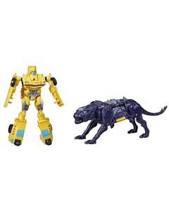 TRANSFORMERS-TWO 12CM BEAST COMBINER- 2 PACK BUMBL-HAS-F4617